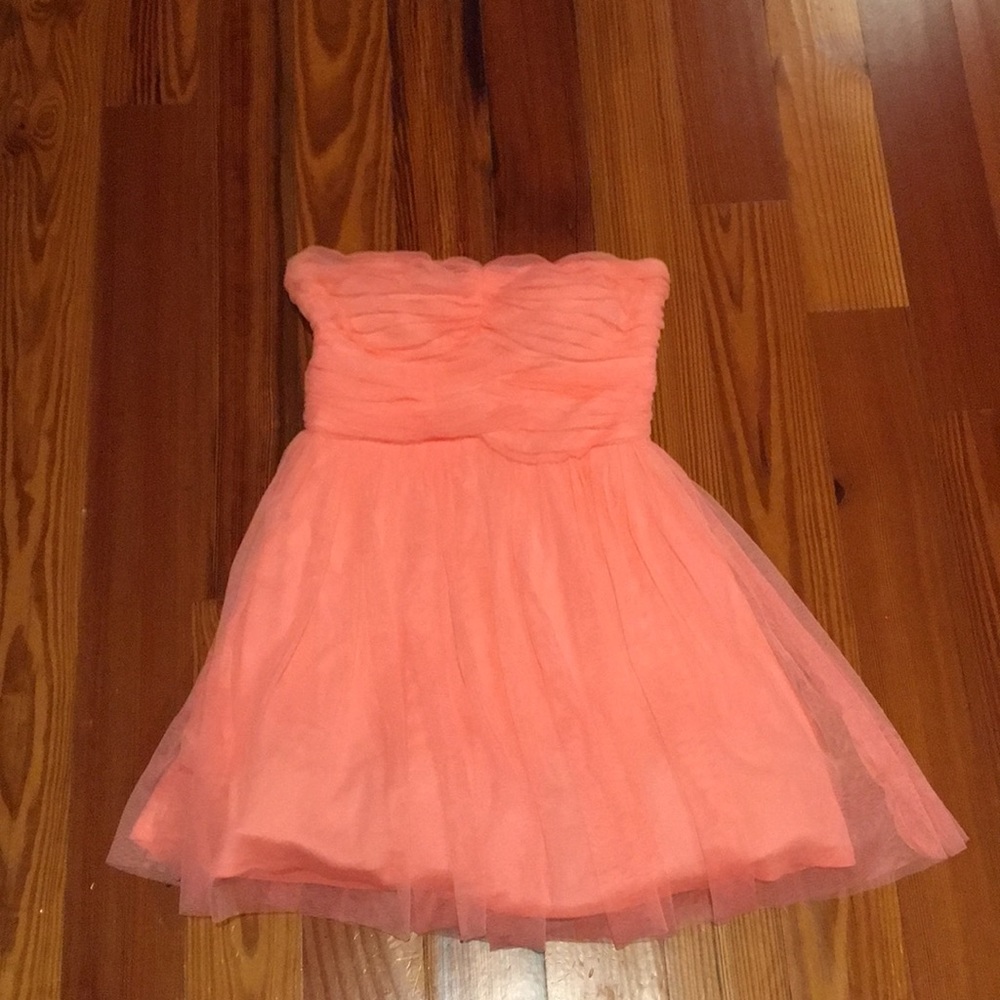 Strapless dress